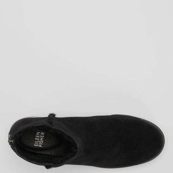 Eileen Fisher Rescue Weatherproof Suede Bootie sz8.5 - Picture 3 of 8